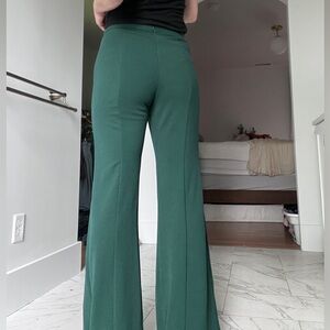 Green high waisted hot pants